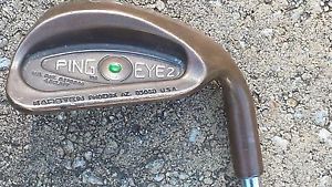 Ping Eye 2 Green Dot Beryllium Copper Wedge-RH-ZZ Lite-Serial #26858 image 1