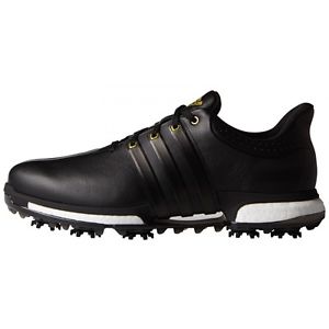 Adidas Men's Tour 360 Boost Core Black/Gold Med 11 image 1