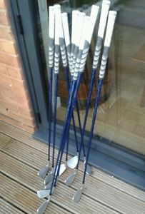 Ping i20 irons 3 - LW Project X 5.0 regular graphite shafts vgc image 1