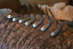 PING i20 Iron Set Golf Club Stiff recoil prototype 110 f4 upgraded shaft 4-pw image 1
