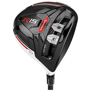 TAYLORMADE HOMME GOLF R15 BLANC 460CC DRIVER NEUF GRAPHITE RÉGLABLE CLUB 2015 image 1