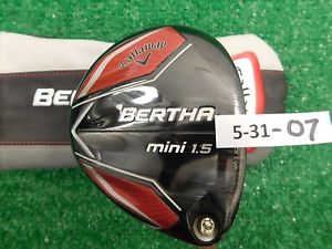 Callaway Bertha Mini 1.5 12* Driver Kuro Kage 60g Stiff Graphite with Headcover image 1