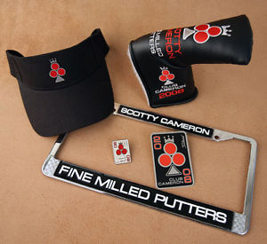 SCOTTY CAMERON CLUB MEMBER PUTTER HEADCOVER 2008 BLACK RARE image 1