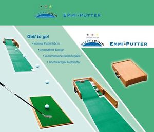 COBE Putt &amp; Chip Matte mit edlem Holzkoffer image 1
