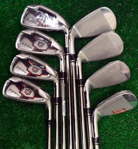 Wilson Staff 2015 D200 4-PW+GW RH Graphite Senior A Flex image 1