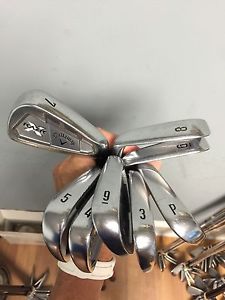 Callaway RAZR X Forged Iron Set - 3-PW - Dynamic Gold Tour Issue X100 X Flex image 1