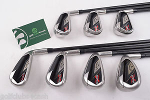 CALLAWAY RAZR X IRONS 5-SW / REGULAR FLEX GRAPHITE SHAFTS / 37871 image 1