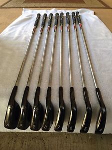 Nike Vapor Fly Pro Irons 4-PW, AW - KBS C-Taper 120 Stiff - GP CP2 Wrap Grips image 1