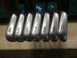 Titleist ap2 710 iron set KBS Tour shafts image 1