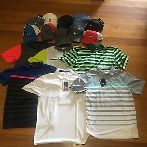 Nike golf Shirts (size S) + Caps Bundle. RRP Over $1000 *Price Drop* image 1