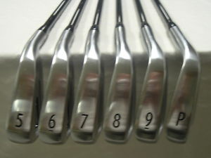USED Titleist VG3 2014  5-9,Pw Stiff Graphite Shaft Iron set image 1