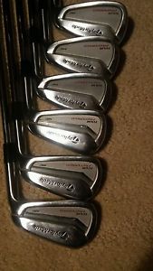 TaylorMade 2014 Tour Preferred MC Irons 5-PW with KBS Tour Stiff Shafts image 1