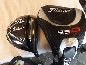 NEW IN PLASTIC  Titleist 915 D2 Driver 9.5 Stiff Diamana 60 Gram W Cover,Tool image 1