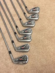 Callaway X Hot Pro Iron set Golf Club 4-PW Project X 95 Flighted 6.0 Stiff Steel image 1