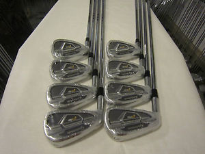 TaylorMade PSi Iron Set - 5-PW, AW, SW- Regular Flex Steel +0.5" Long - NEW - LH image 1