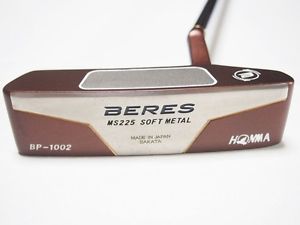 Beautiful!! New grip replaced!! HONMA BERES BP-1002 MS225 SOFT METAL Putter image 1