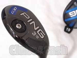 PING G30 Hybrid  19* 3H Graphite TFC 419 Stiff Flex +Cover ... MINT image 1