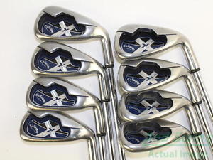Callaway X-18 R Iron Set 4-PW SW Steel Uniflex Right 38 in image 1