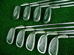 SET OF QUALITY KING  COBRA  OVERSIZE  IRONS  3 - SW  REGULAR FLEX image 1