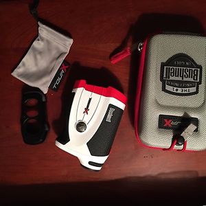 BUSHNELL TOUR X LASER GOLF RANGEFINDER - JOLT SLOPE &amp; PINSEEKER TECHNOLOGY image 1