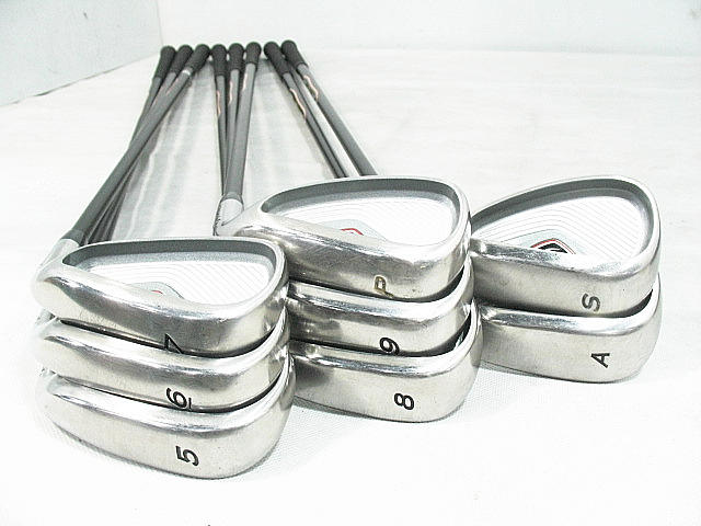Used[B] Golf TaylorMade r5 XL Iron set XL-60 Regular Men B7O image 1