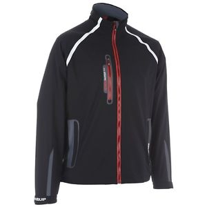 ProQuip Golf Stormforce PX5 Wasserfeste Jacke (Schwarz / Grau / Rot, Gross) image 1
