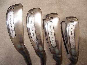 Mizuno MX900 irons 3-PW with Tour Spec Reg flex graphite shafts. Great. image 1