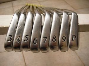 Goldwin AVDP NP-57 Nick Price 3-P Muscle-Back Golf Irons. Precision 6.5. NICE! image 1