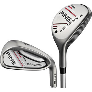 NEW Ping Karsten Graphite Combo Set 3H,4H, 6i-U&amp;W Right Hand Senior Flex -8pcs image 1