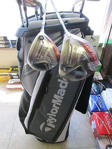 New 2016 TaylorMade AeroBurner Complete Golf Set 9.5* Stiff Cart Bag +2'' LONG image 1