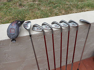 PING i15 iron set Black Dot Regular Graphite 6-PW+23* Hybrid + Rare B63 Putter! image 1