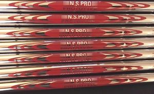 Tour Issue Nippon N.S. Pro Prototype X flex 4-PW  3/8" Long Soft Stepped image 1