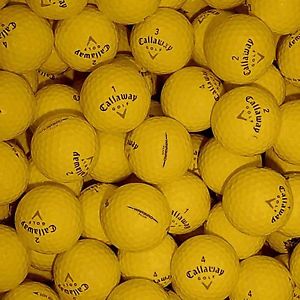 Callaway Mix Grade B Balls - Yellow image 1