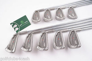 PING ISI-K IRONS / 3-SW / REGULAR JZ SHAFTS / RED DOT / 38434 image 1