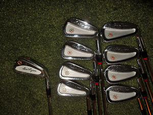 FORGED BEN HOGAN GOLF CLUBS  APEX PLUS IRONS  WITH STEEL REGULAR [3] FLEX SHAFTS image 1