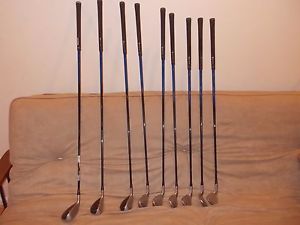 Adams Golf a7OS  Iron Set 3h 4h 5h  6-PW,GW Graphite Regular Flex image 1