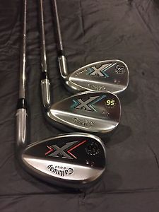 Used Callaway X Tour Wedge Set 52*, 56*, 60* image 1