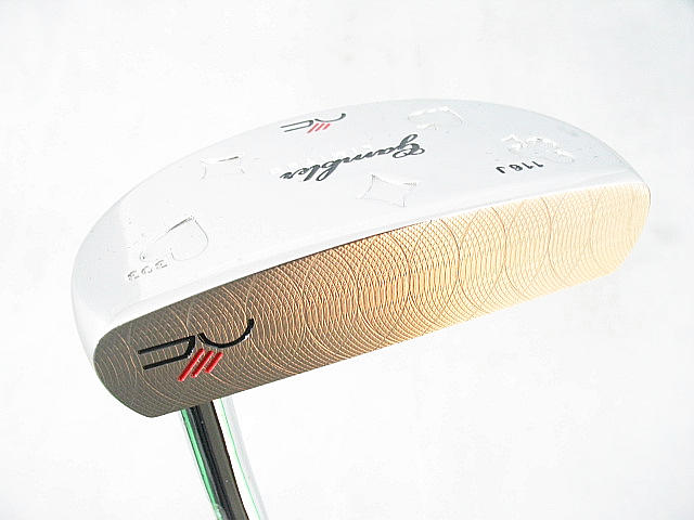 Used[A] Golf Never compromise Gambler Limited Straight putter P Men J4S image 1