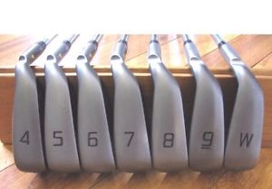 Ping GMax Irons 4-PW ~ Black Dot ~ CFS Distance Stiff Flex Steel image 1