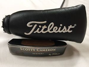 Scotty Cameron TeI3 Teryllium Newport Sole Stamp 35" Right Handed Putter - Used image 1