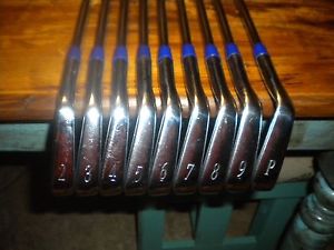 Mizuno Mp32 irons 2-pw with dynamic gold tour issue s400 shafts image 1