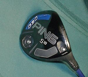 Ping G30 18 Degree 5 Wood Senior (SR) Flex TFC 419 Graphite image 1