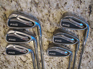 PING G25 Golf Club Irons 5-W - RH - CFS Regular Shaft - Black Dot - USED image 1