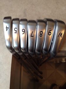 Ping S55 Irons 4-PW Blue Dot KBS Tour C-Taper Lite 105 Regular Shafts image 1