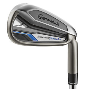 NEW Taylormade SpeedBlade Iron Set 4-PW Steel Stiff Flex Speed Blade image 1