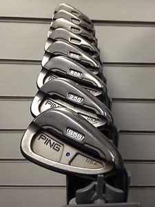 Ping S58 IRONS / 4-SW / REGULAR STEEL SHAFTS Blue Dot image 1