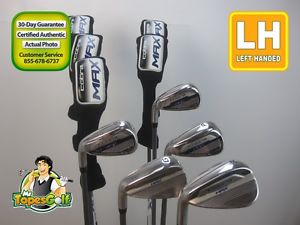 2016 King Max Combo Iron Set MFS Series White Tie Graphite Lite Senior Flex LH 2 image 1