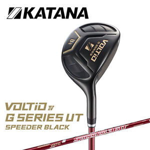 KATANA GOLF JAPAN 2016 MODEL VOLTiO Ⅳ G SERIES UT UTILITY SPEEDER 360 BLACK image 1
