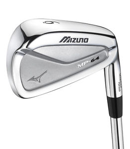 Mizuno MP-64 Ferri/4-PW 7 Irons +1.3cm Più lunghi Dynamic Gold R300 image 1