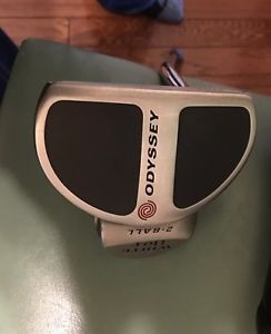 Tour Issue Odyssey White Hot 2 Ball "Tour Filled Lined/34"Great Condition. image 1